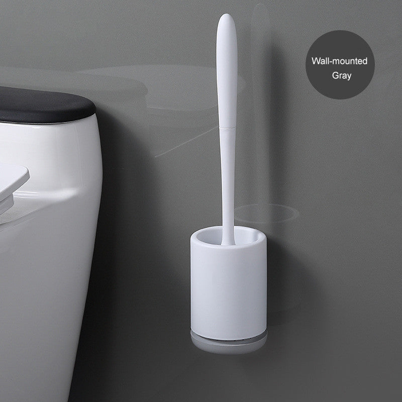 Non-stick Hair Soft Plastic Brush Head Toilet - GermBlast