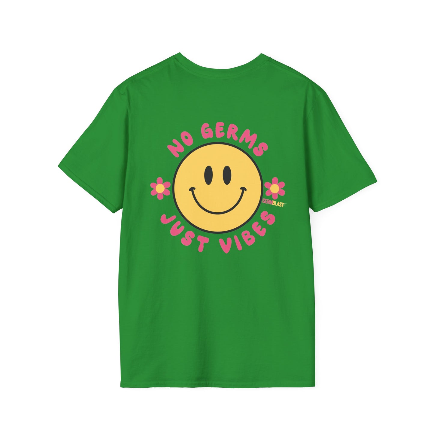 Groovy Smile T-Shirt, Casual Tee, Positive Vibes Shirt, Perfect for Gift Giving, Summer Outfits - GermBlast