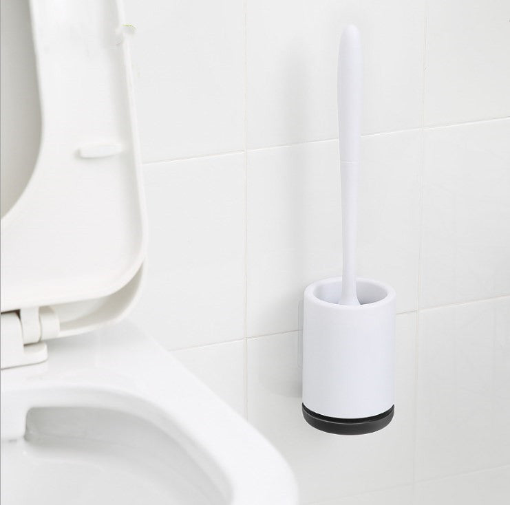 Non-stick Hair Soft Plastic Brush Head Toilet - GermBlast