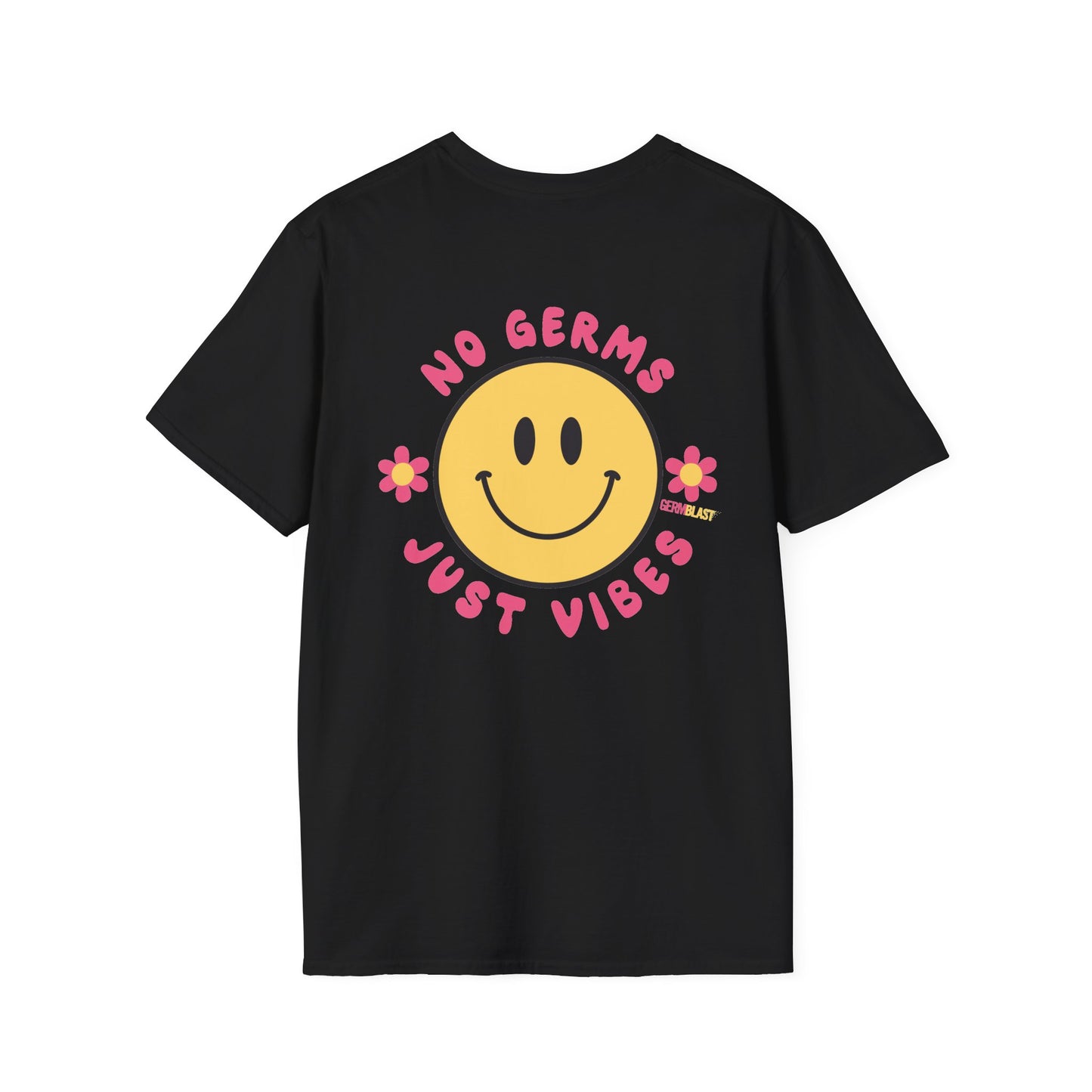 Groovy Smile T-Shirt, Casual Tee, Positive Vibes Shirt, Perfect for Gift Giving, Summer Outfits - GermBlast