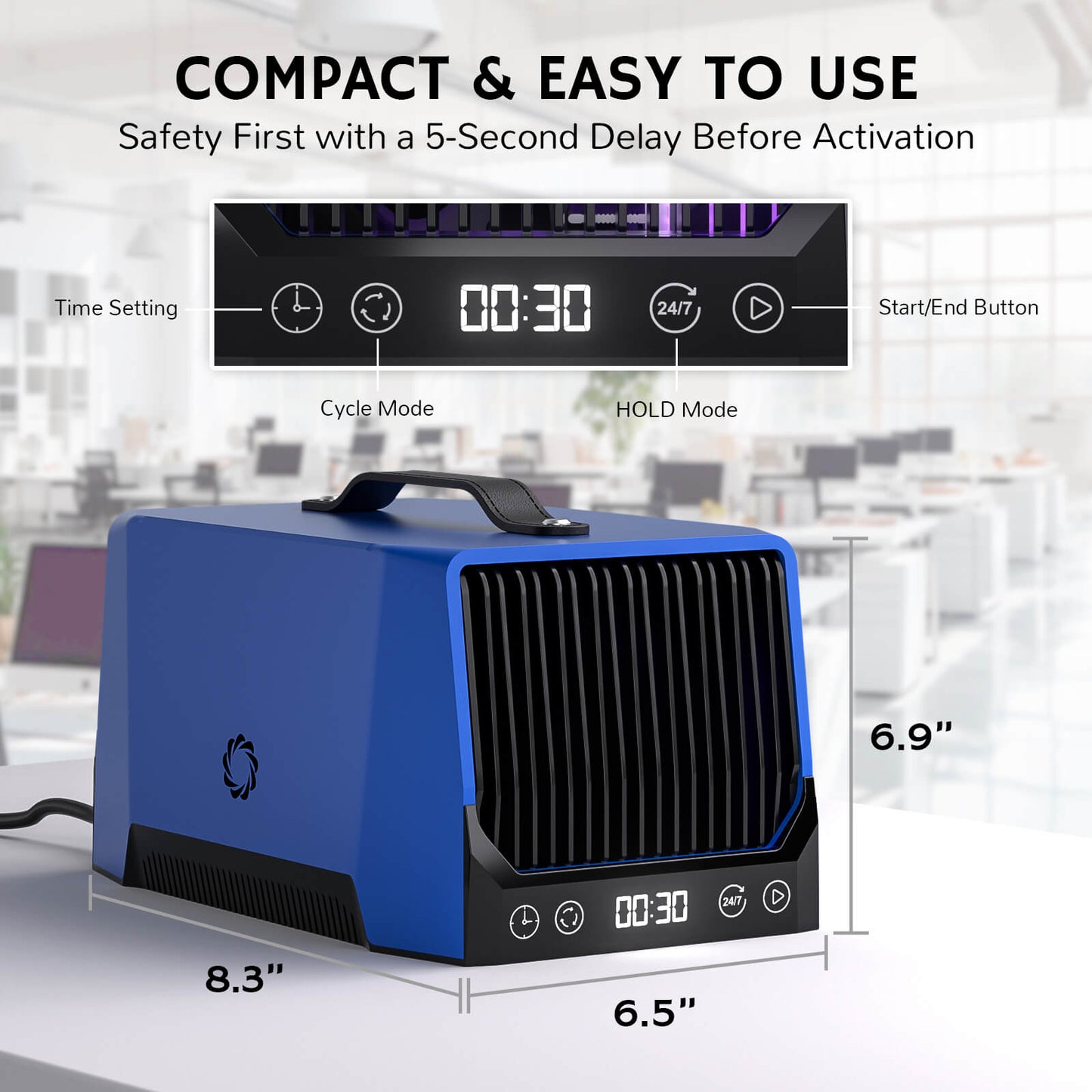 DA25 Desktop Ozone Generator - GermBlast