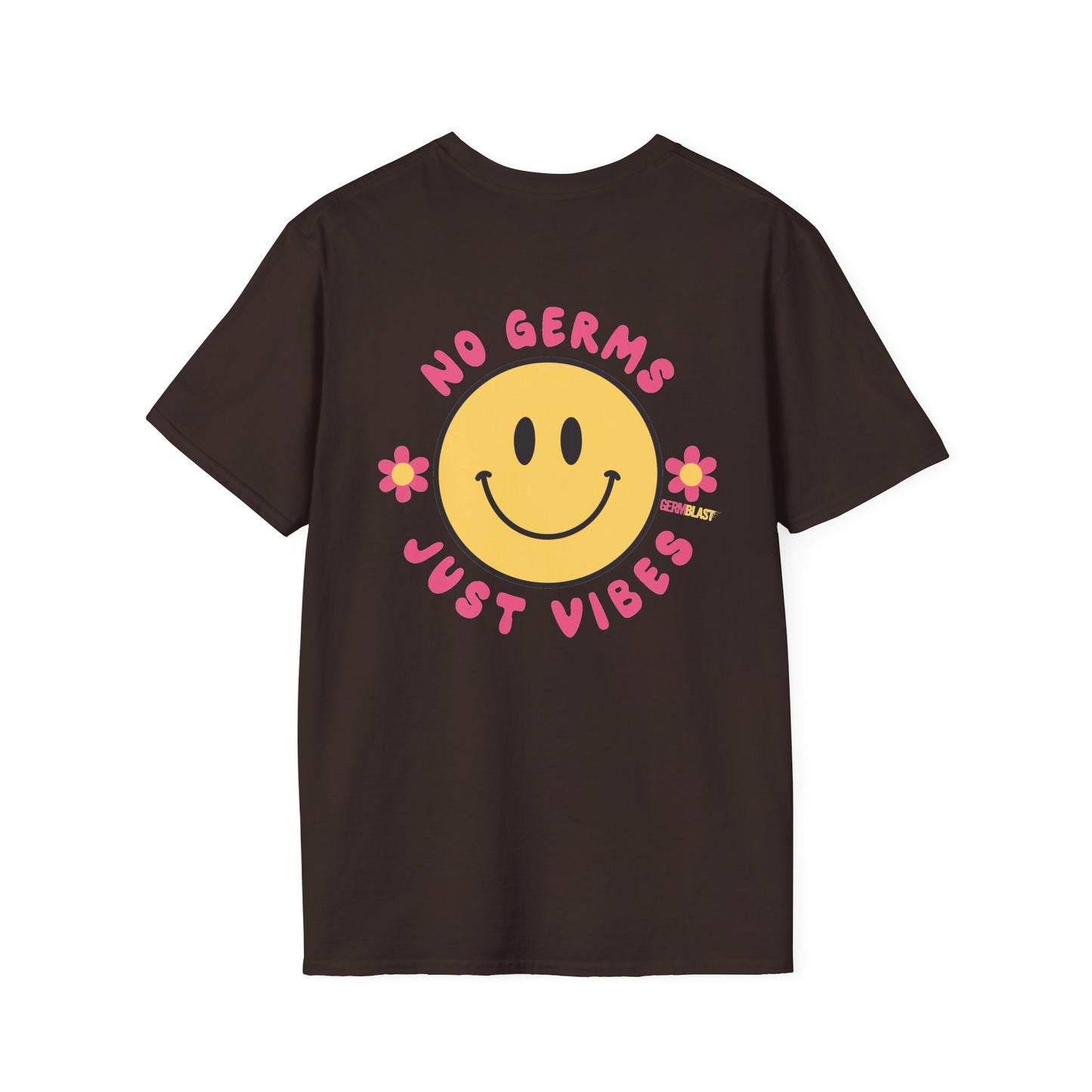 Groovy Smile T-Shirt, Casual Tee, Positive Vibes Shirt, Perfect for Gift Giving, Summer Outfits - GermBlast