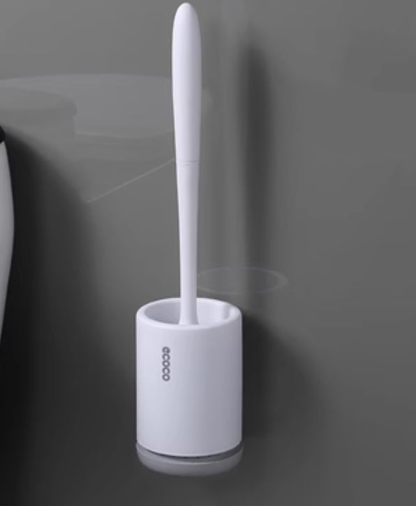 Non-stick Hair Soft Plastic Brush Head Toilet - GermBlast