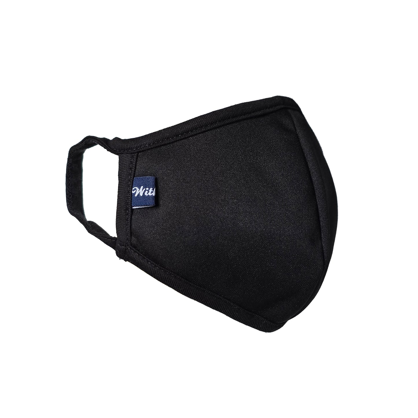 Pack of 3 Reusable Face Masks with Filter Pocket (Black) – Multi-Layer, Breathable Design for Everyday Protection - GermBlast