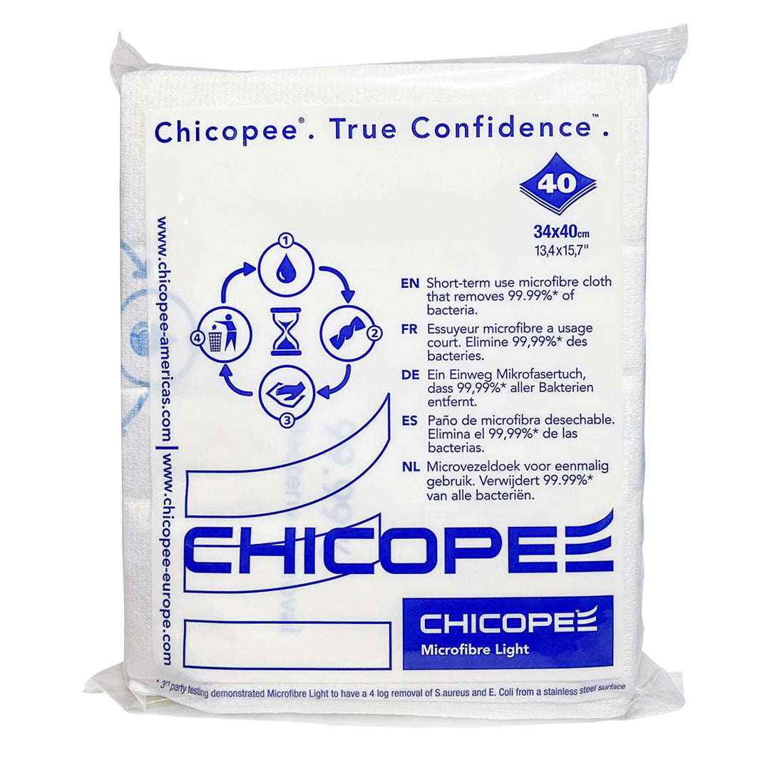 Chicopee Microfibre Light - 40 pack - GermBlast