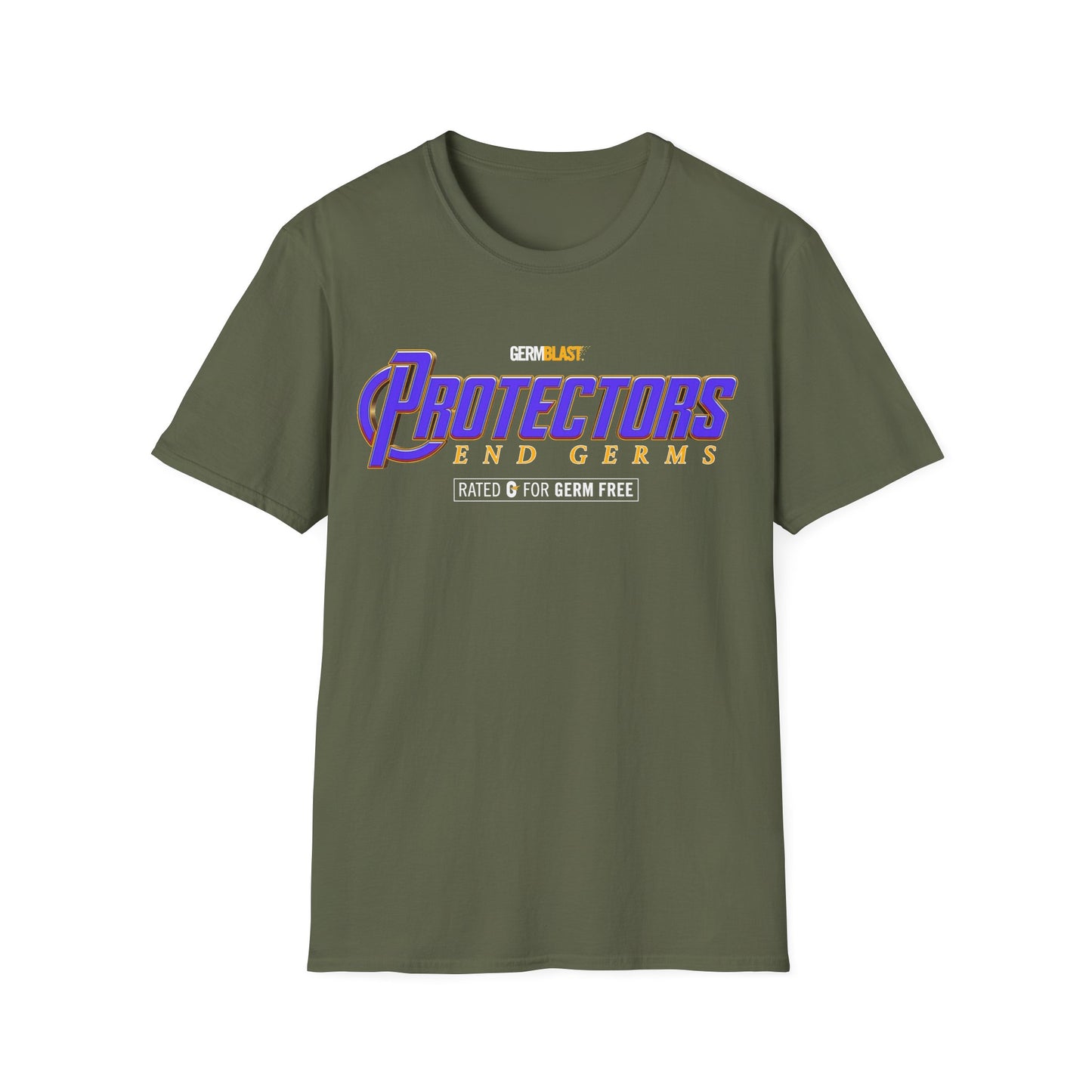 Heroic Protectors Unisex T-Shirt - Casual Wear, Gift for Fans, Superhero Theme, Comic Book Apparel, Birthday Present, Everyday Style - GermBlast