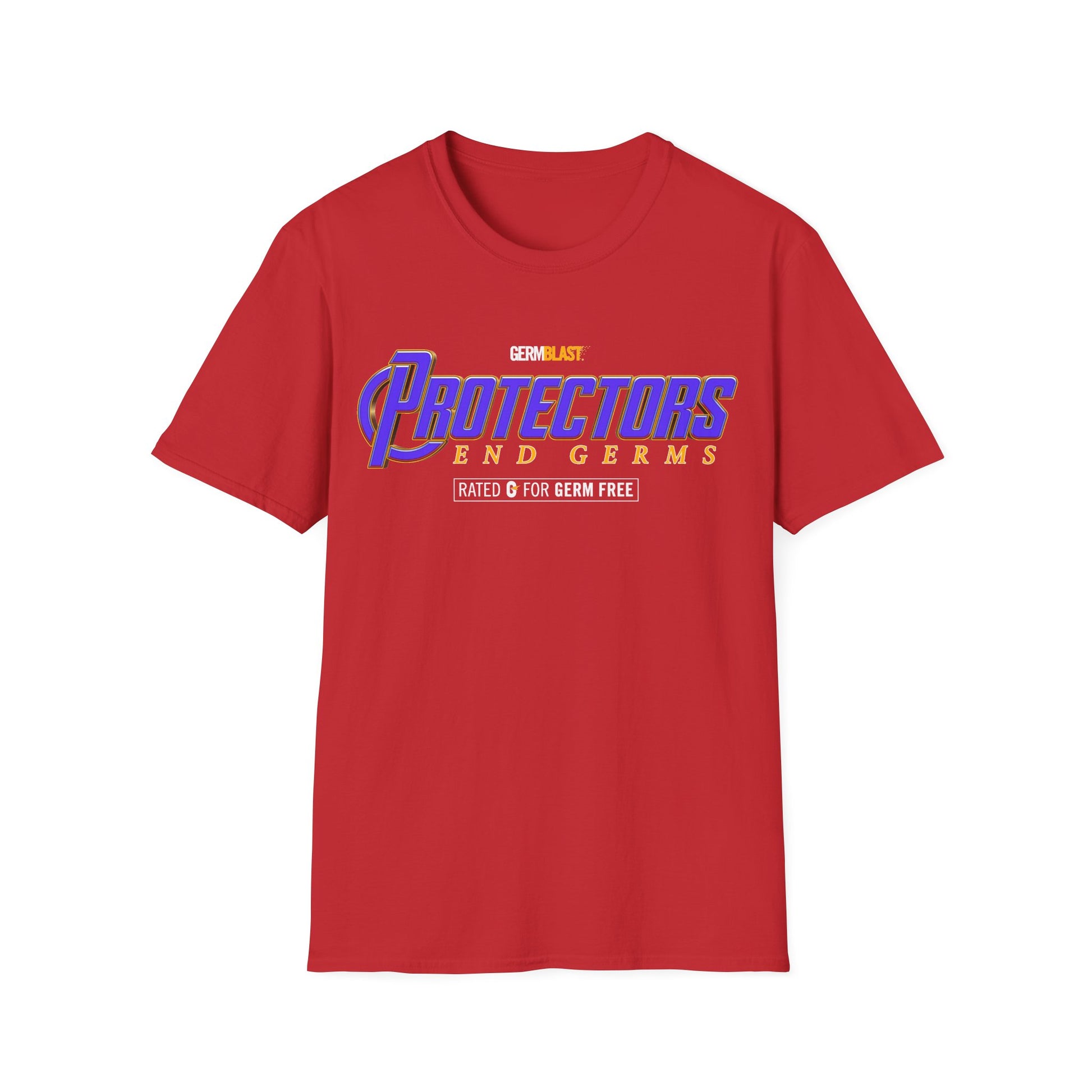 Heroic Protectors Unisex T-Shirt - Casual Wear, Gift for Fans, Superhero Theme, Comic Book Apparel, Birthday Present, Everyday Style - GermBlast