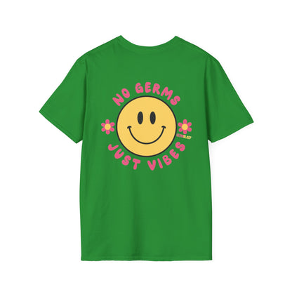 Groovy Smile T-Shirt, Casual Tee, Positive Vibes Shirt, Perfect for Gift Giving, Summer Outfits - GermBlast