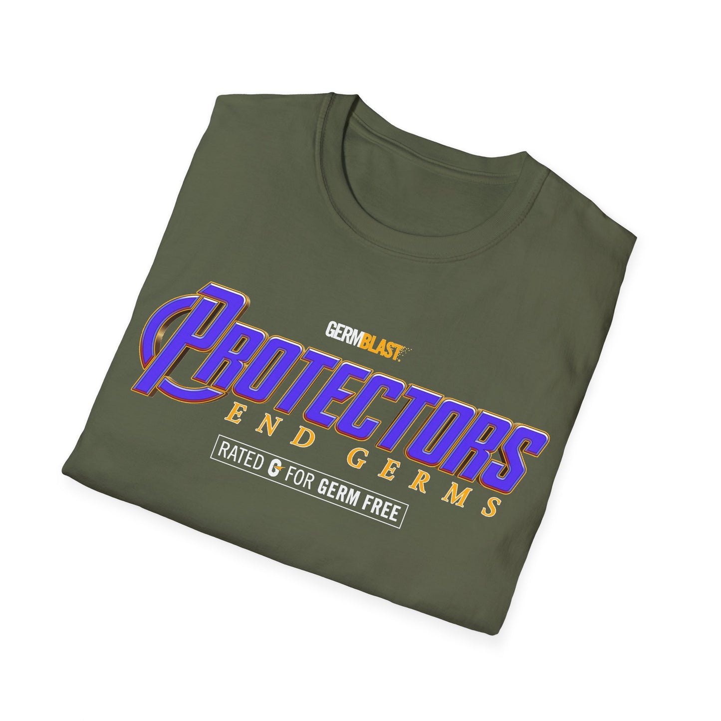 Heroic Protectors Unisex T-Shirt - Casual Wear, Gift for Fans, Superhero Theme, Comic Book Apparel, Birthday Present, Everyday Style - GermBlast