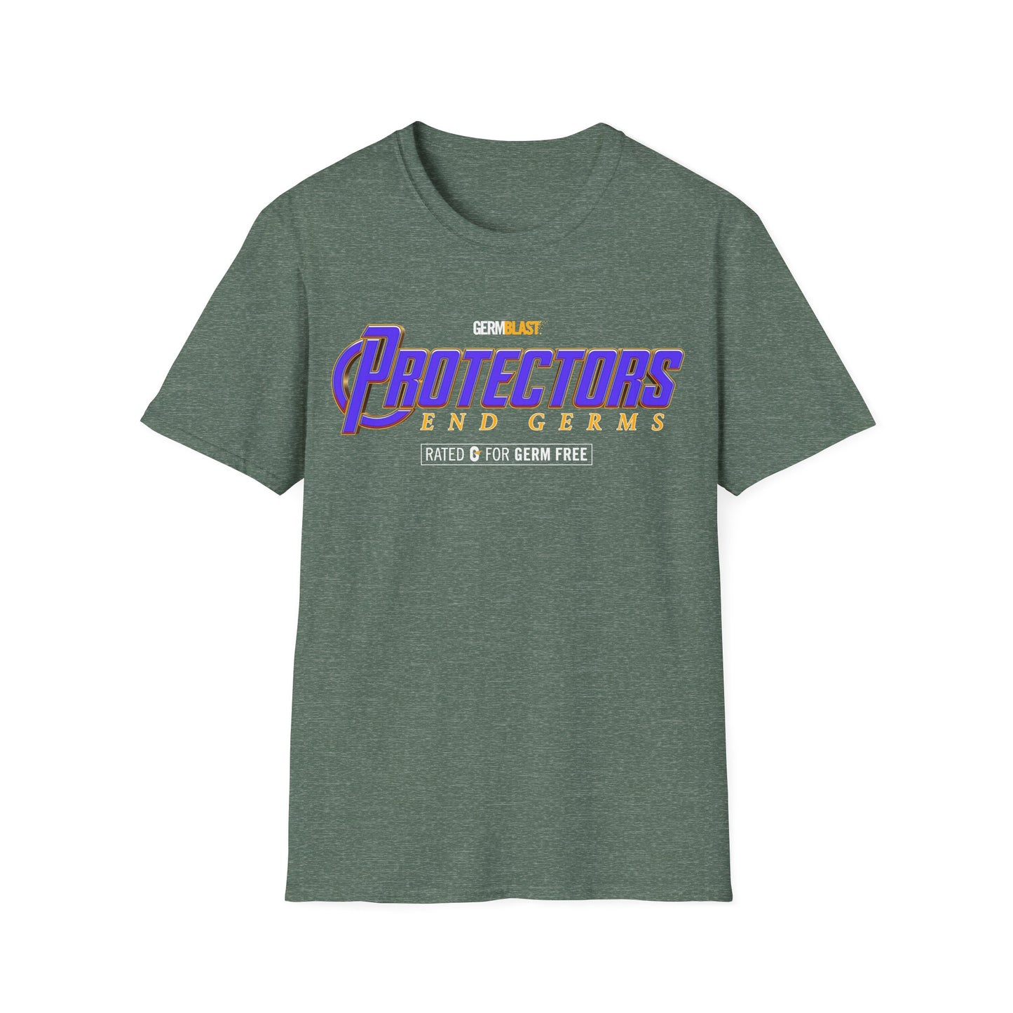Heroic Protectors Unisex T-Shirt - Casual Wear, Gift for Fans, Superhero Theme, Comic Book Apparel, Birthday Present, Everyday Style - GermBlast