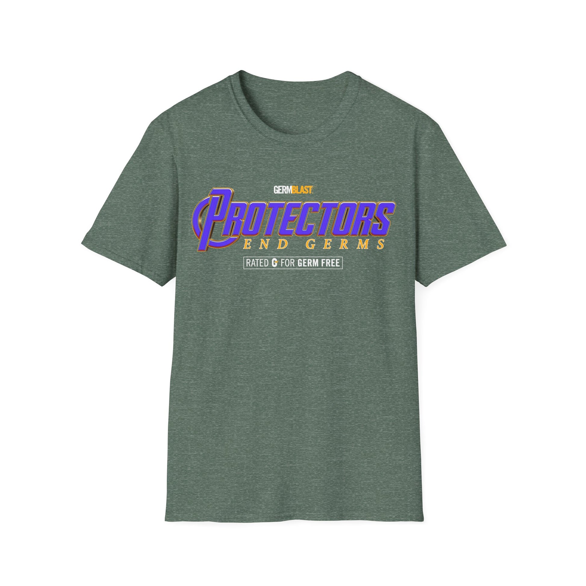 Heroic Protectors Unisex T-Shirt - Casual Wear, Gift for Fans, Superhero Theme, Comic Book Apparel, Birthday Present, Everyday Style - GermBlast