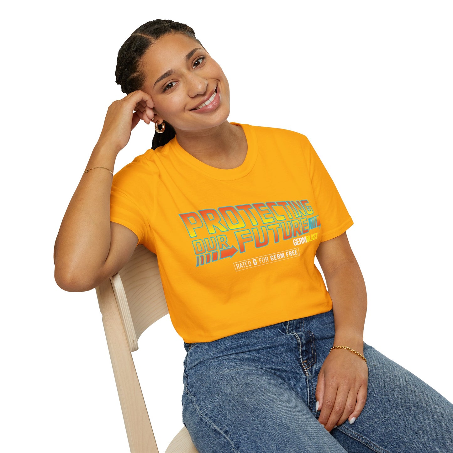 Future-Protecting Unisex T-Shirt, Eco-Friendly Tee, Casual Wear, Gift for Environmentalists, Sustainable Fashion, Earth Day Apparel - GermBlast