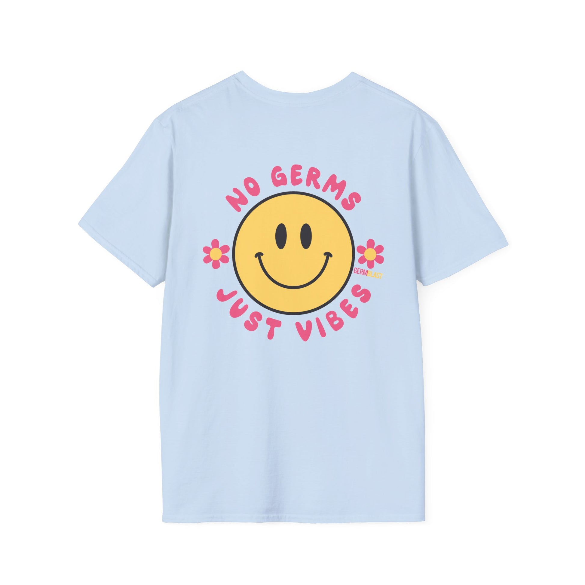 Groovy Smile T-Shirt, Casual Tee, Positive Vibes Shirt, Perfect for Gift Giving, Summer Outfits - GermBlast