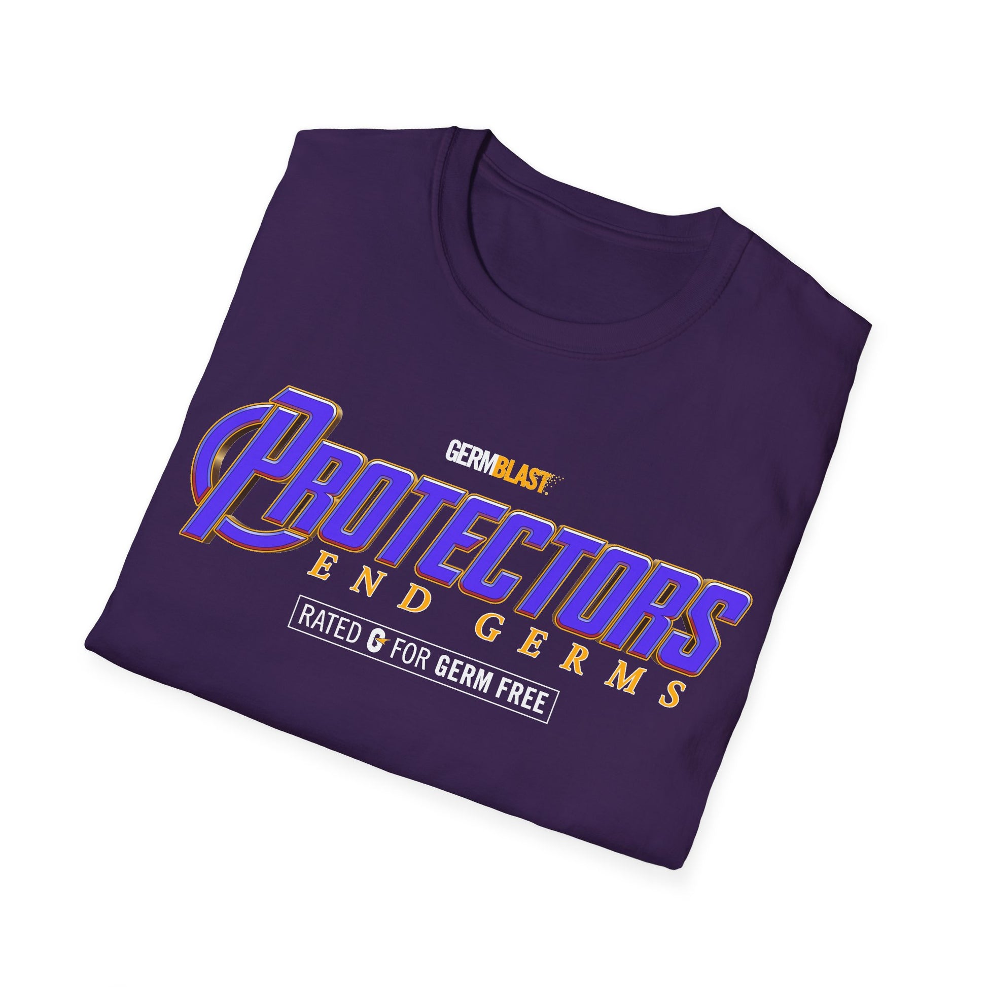 Heroic Protectors Unisex T-Shirt - Casual Wear, Gift for Fans, Superhero Theme, Comic Book Apparel, Birthday Present, Everyday Style - GermBlast