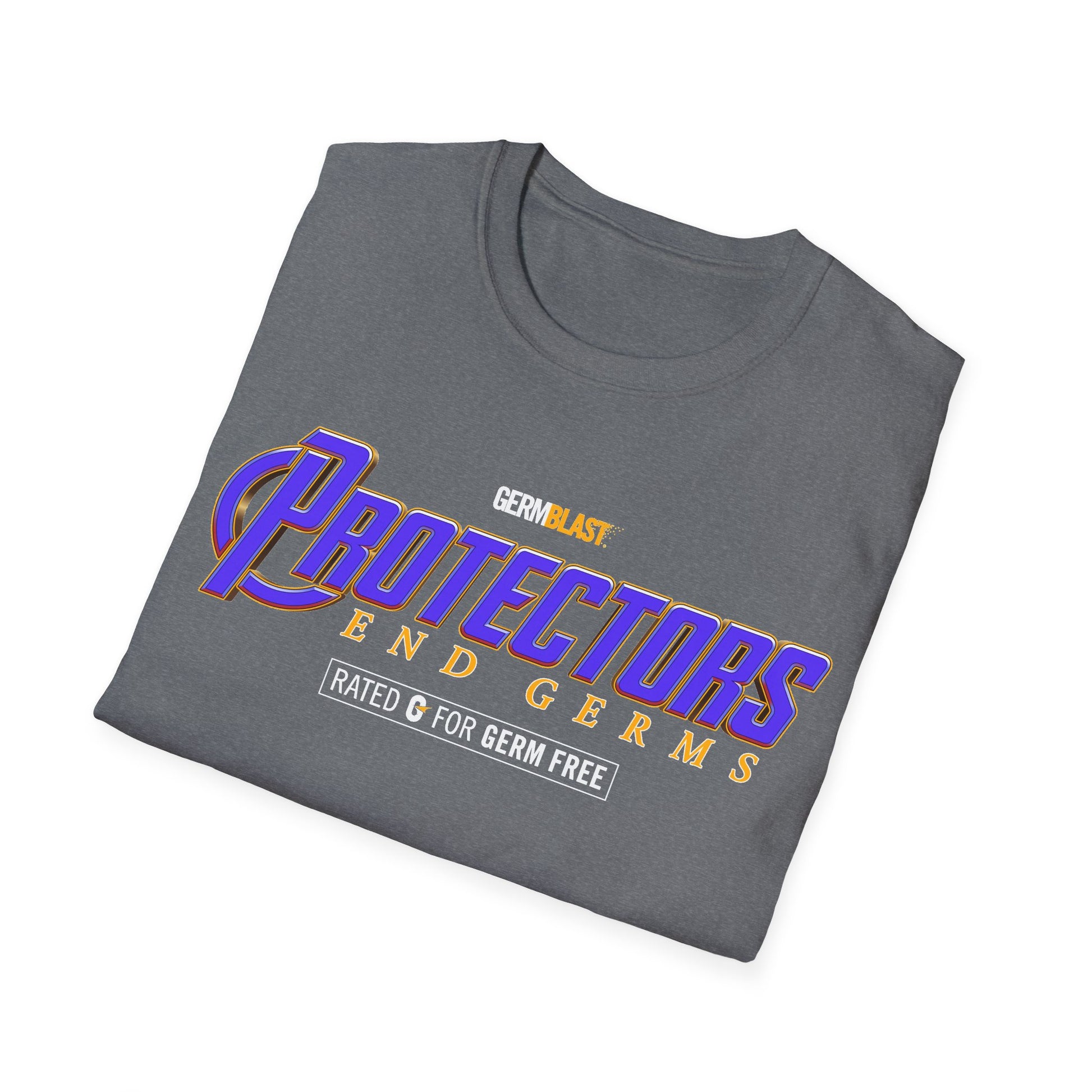 Heroic Protectors Unisex T-Shirt - Casual Wear, Gift for Fans, Superhero Theme, Comic Book Apparel, Birthday Present, Everyday Style - GermBlast