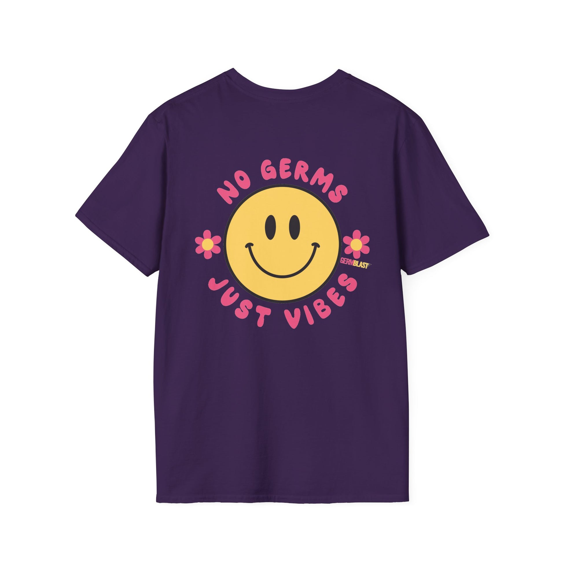 Groovy Smile T-Shirt, Casual Tee, Positive Vibes Shirt, Perfect for Gift Giving, Summer Outfits - GermBlast