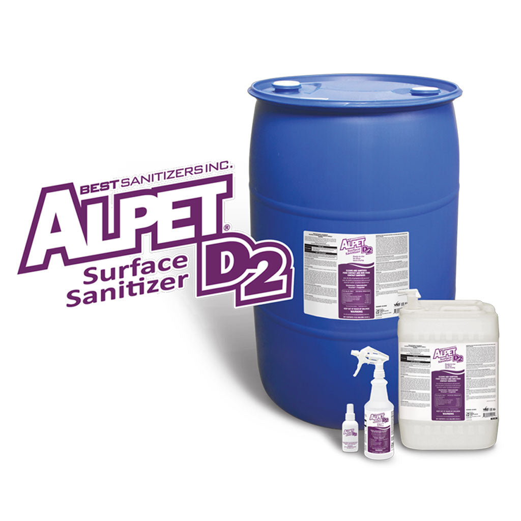 Alpet D2 Surface Sanitizer Spray - GermBlast