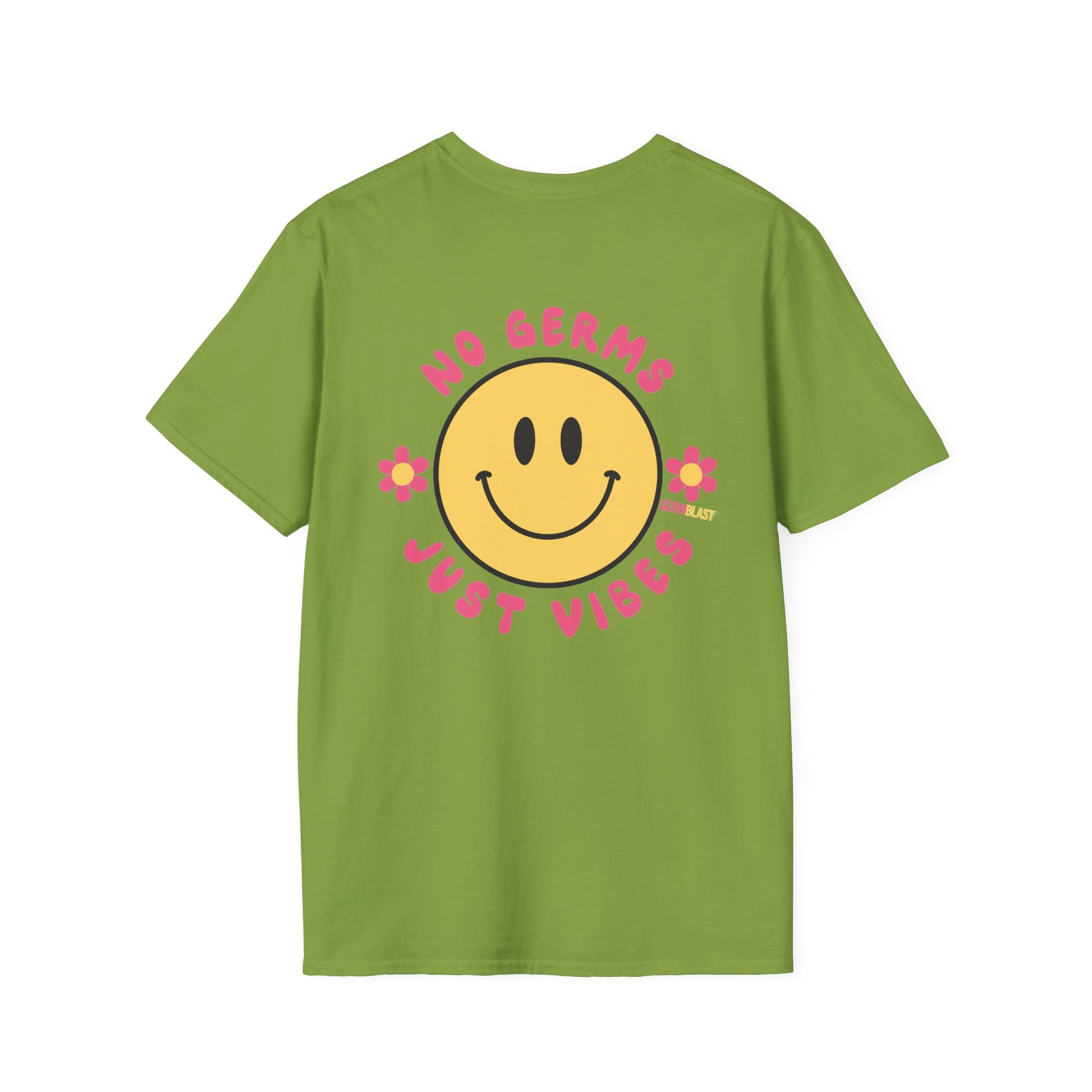 Groovy Smile T-Shirt, Casual Tee, Positive Vibes Shirt, Perfect for Gift Giving, Summer Outfits - GermBlast