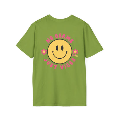 Groovy Smile T-Shirt, Casual Tee, Positive Vibes Shirt, Perfect for Gift Giving, Summer Outfits - GermBlast