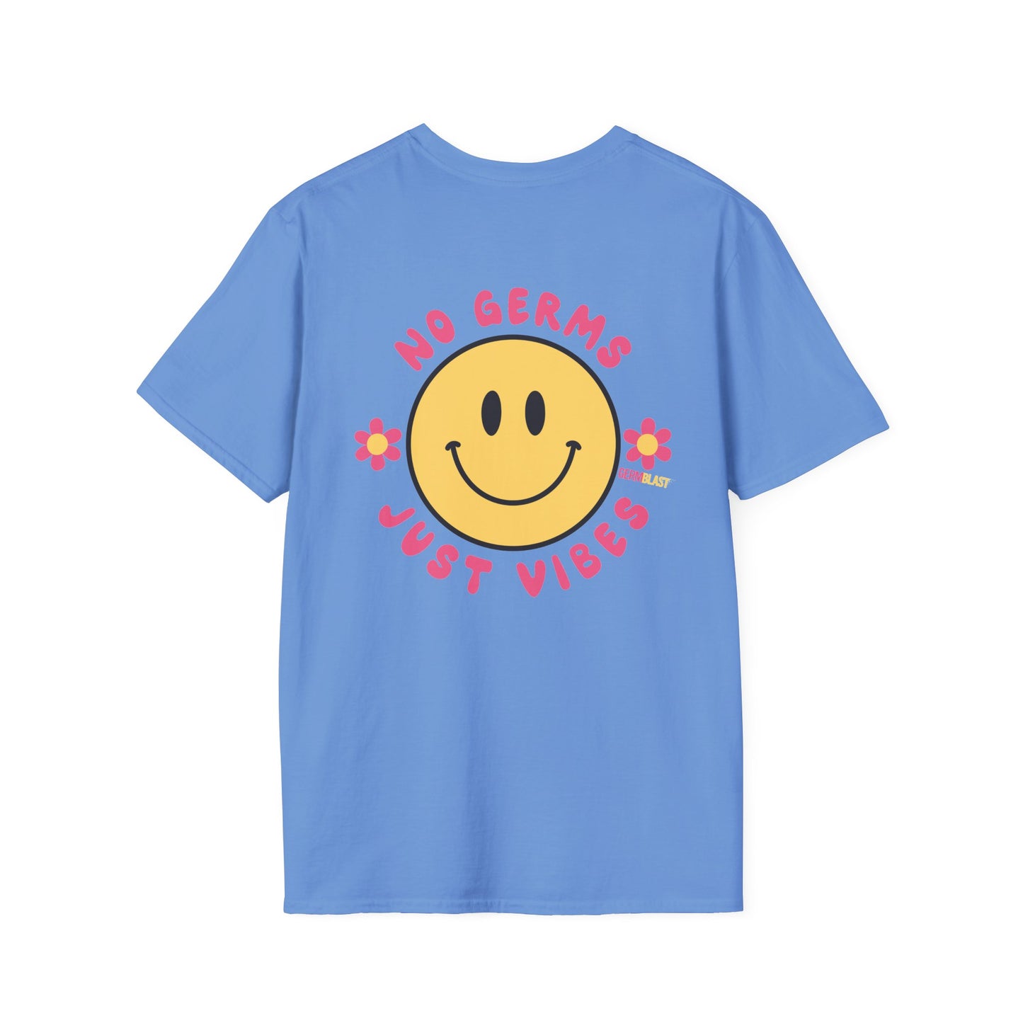 Groovy Smile T-Shirt, Casual Tee, Positive Vibes Shirt, Perfect for Gift Giving, Summer Outfits - GermBlast