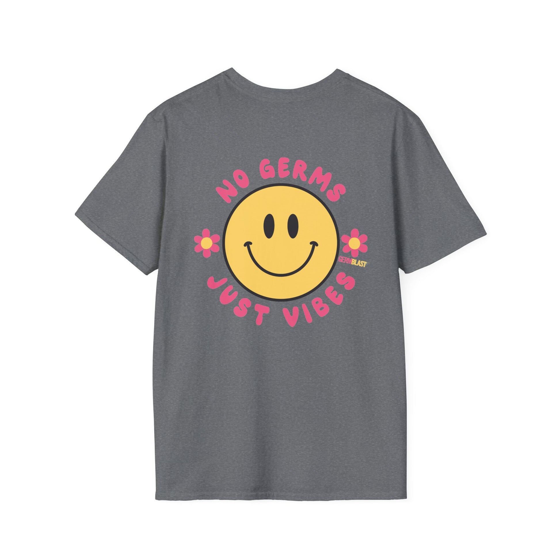 Groovy Smile T-Shirt, Casual Tee, Positive Vibes Shirt, Perfect for Gift Giving, Summer Outfits - GermBlast