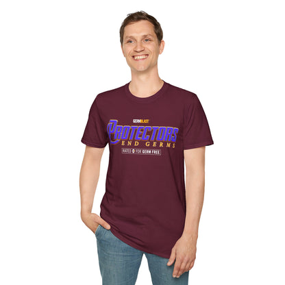 Heroic Protectors Unisex T-Shirt - Casual Wear, Gift for Fans, Superhero Theme, Comic Book Apparel, Birthday Present, Everyday Style - GermBlast