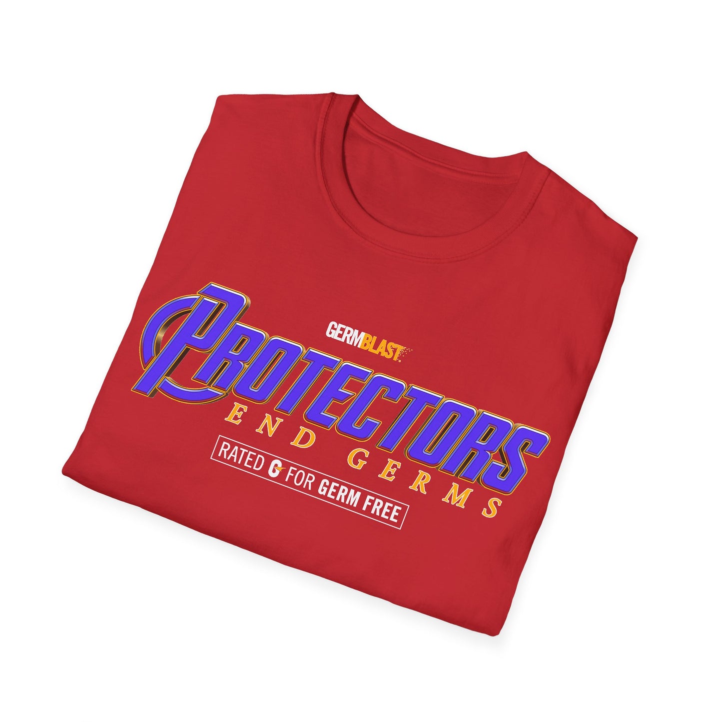 Heroic Protectors Unisex T-Shirt - Casual Wear, Gift for Fans, Superhero Theme, Comic Book Apparel, Birthday Present, Everyday Style - GermBlast