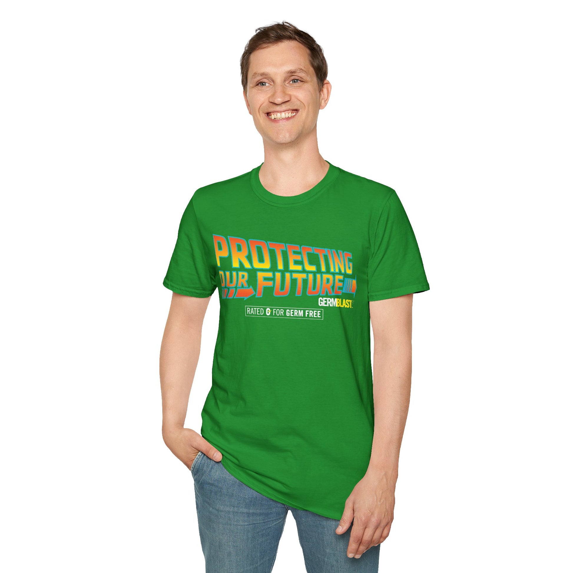 Future-Protecting Unisex T-Shirt, Eco-Friendly Tee, Casual Wear, Gift for Environmentalists, Sustainable Fashion, Earth Day Apparel - GermBlast