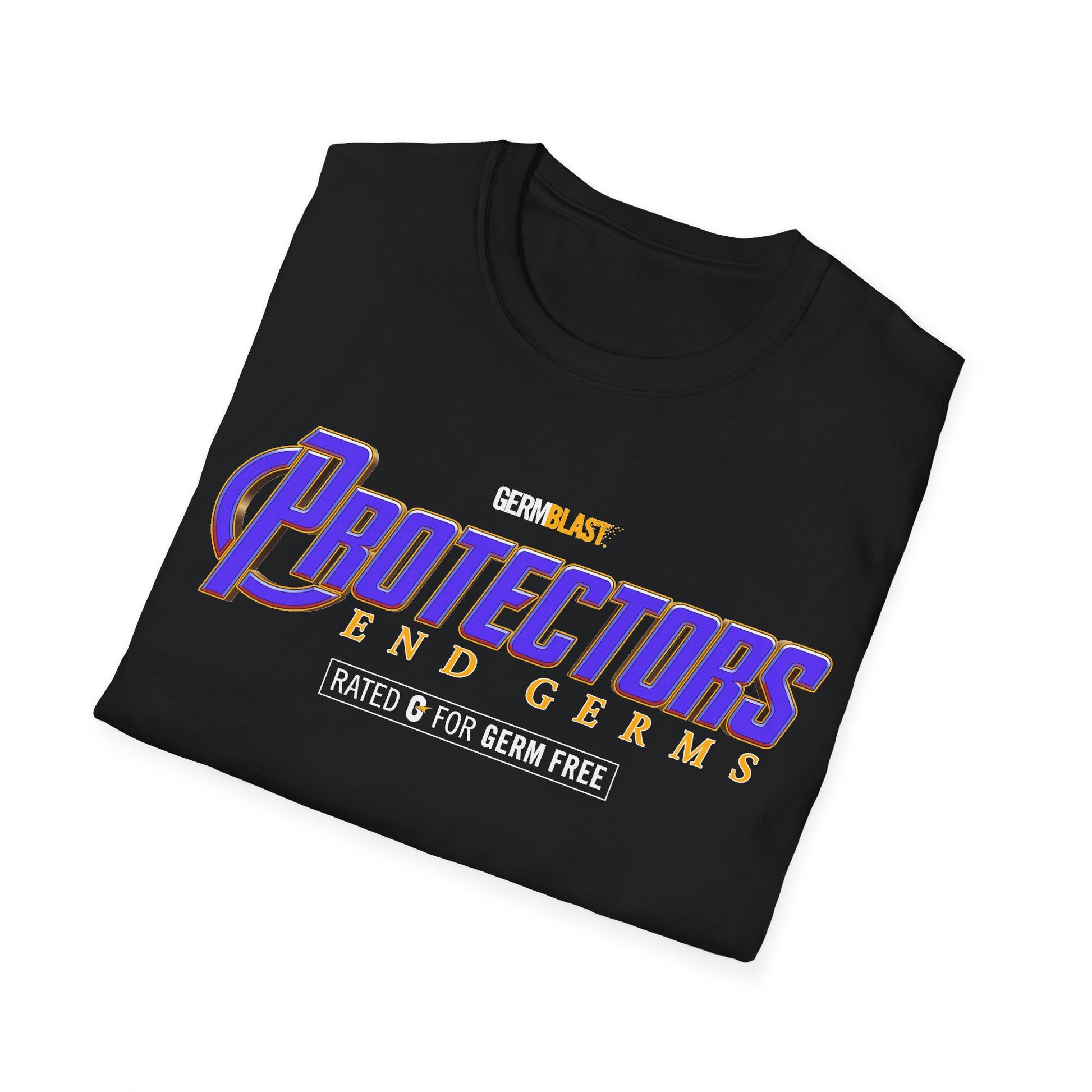 Heroic Protectors Unisex T-Shirt - Casual Wear, Gift for Fans, Superhero Theme, Comic Book Apparel, Birthday Present, Everyday Style - GermBlast
