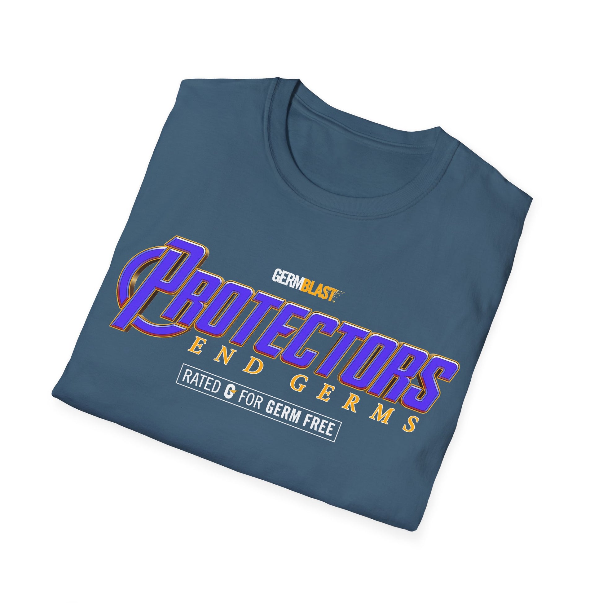 Heroic Protectors Unisex T-Shirt - Casual Wear, Gift for Fans, Superhero Theme, Comic Book Apparel, Birthday Present, Everyday Style - GermBlast