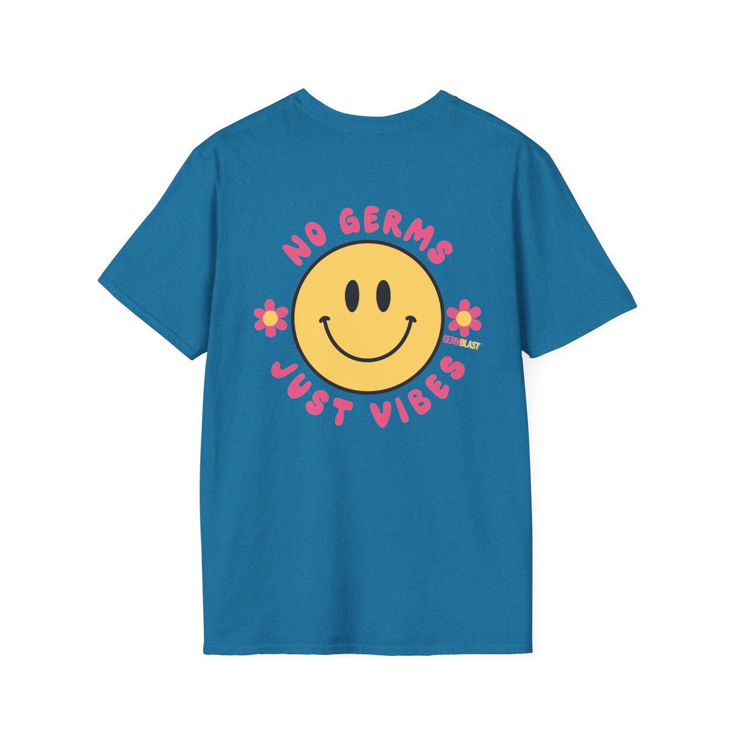 Groovy Smile T-Shirt, Casual Tee, Positive Vibes Shirt, Perfect for Gift Giving, Summer Outfits - GermBlast