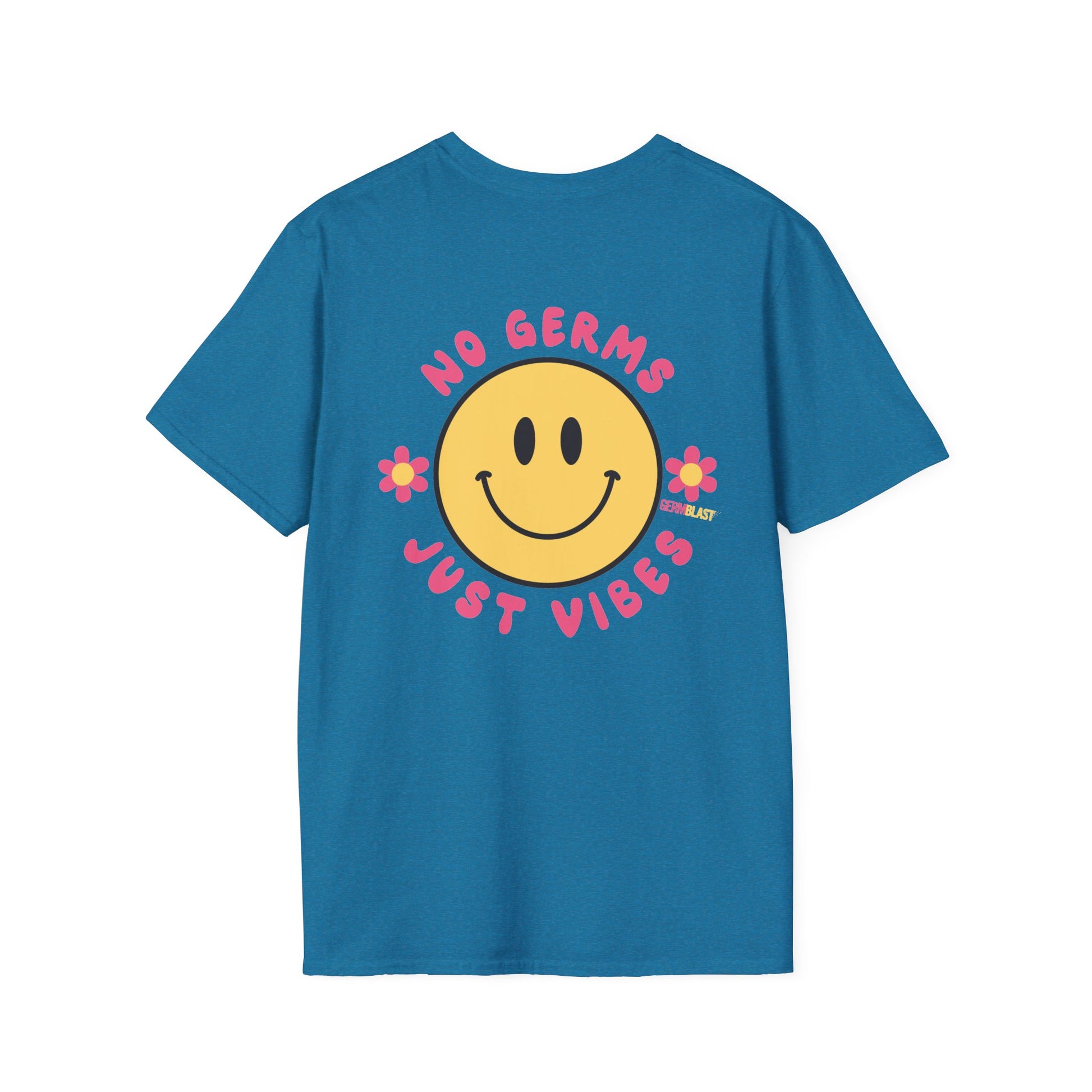 Groovy Smile T-Shirt, Casual Tee, Positive Vibes Shirt, Perfect for Gift Giving, Summer Outfits - GermBlast