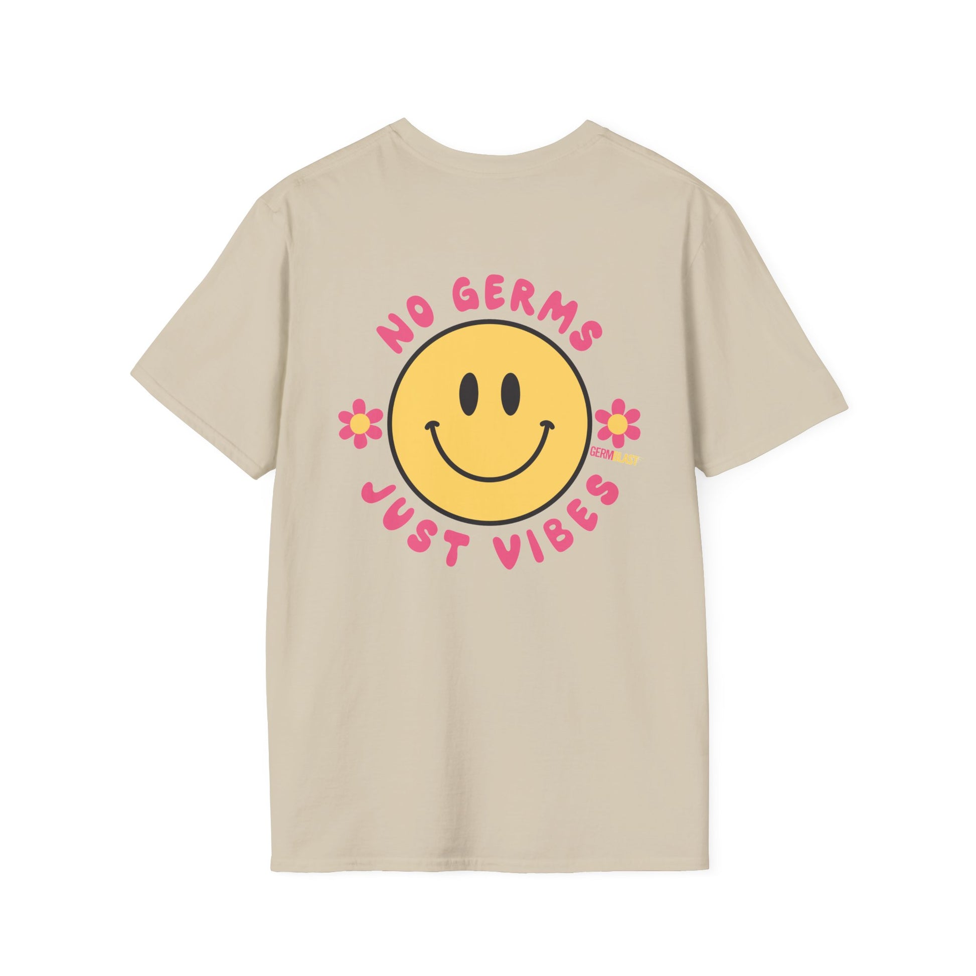 Groovy Smile T-Shirt, Casual Tee, Positive Vibes Shirt, Perfect for Gift Giving, Summer Outfits - GermBlast
