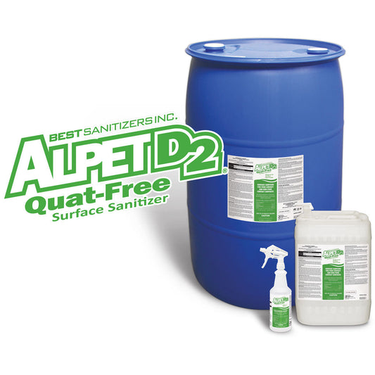 Alpet D2 Quat-Free Surface Sanitizer Spray - GermBlast