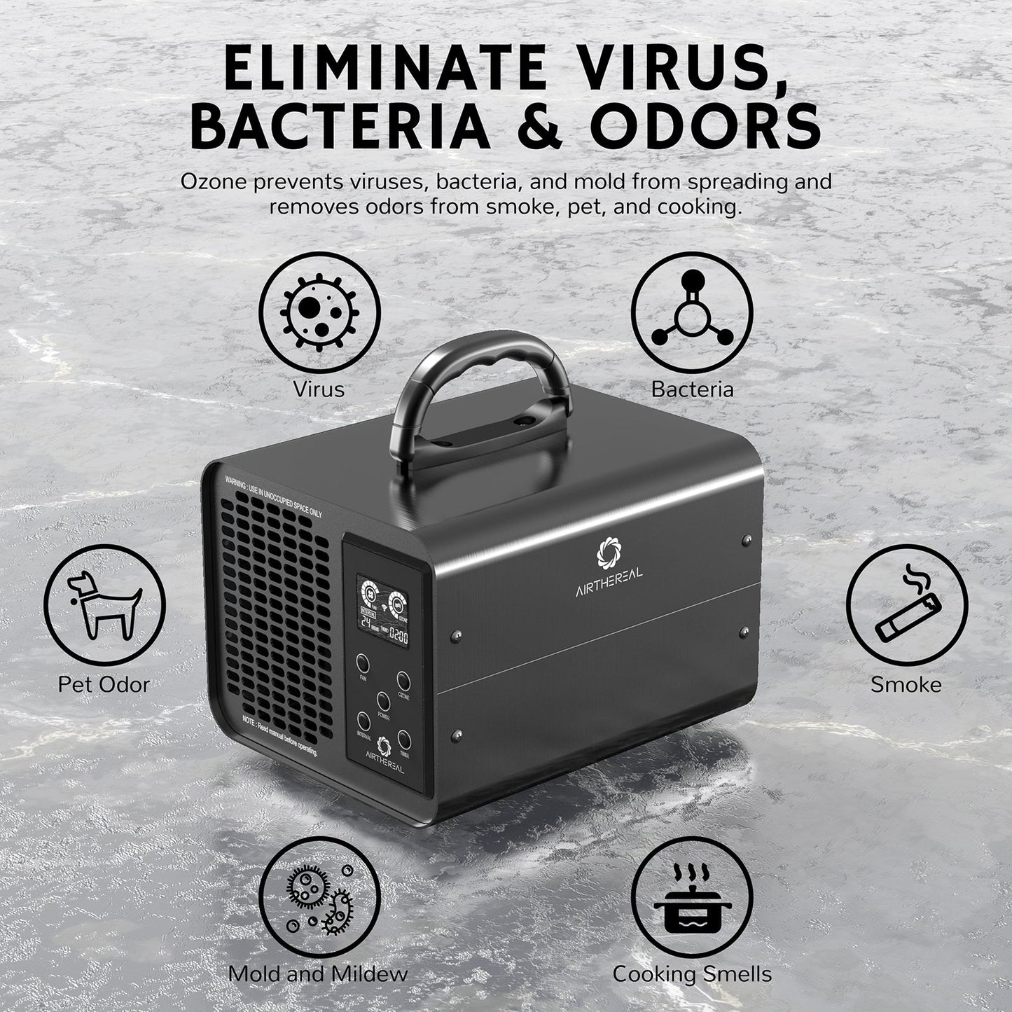 MA10K-PRO Smart WiFi Ozone Generator - GermBlast