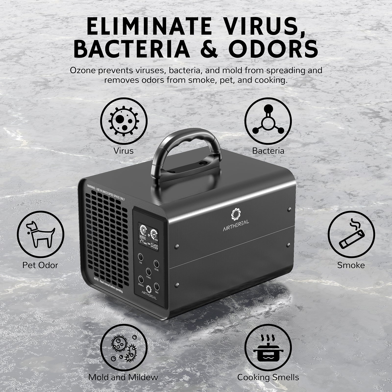 MA10K-PRO Smart WiFi Ozone Generator - GermBlast