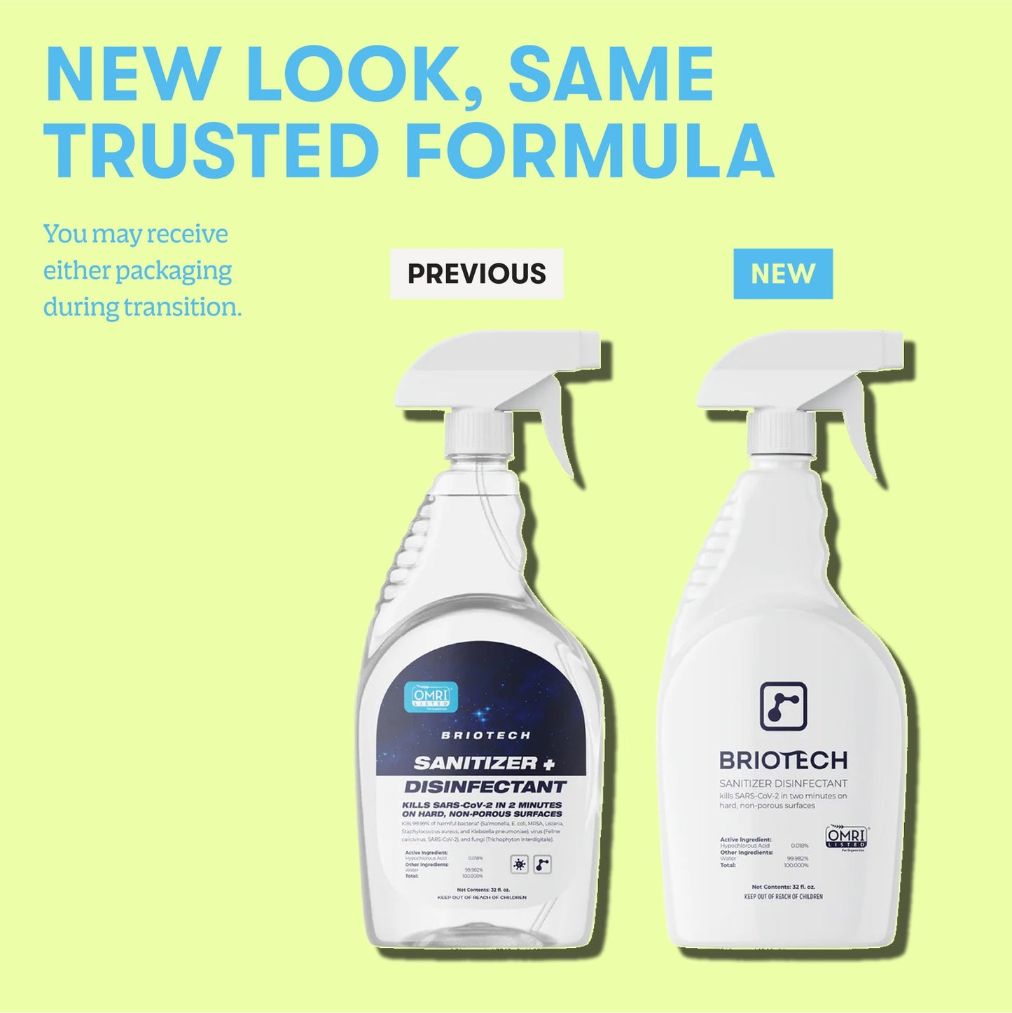 HOCl Disinfectant Spray - GermBlast