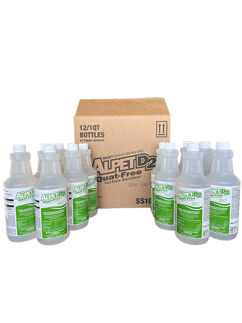 Alpet D2 Quat-Free Surface Sanitizer Spray - GermBlast